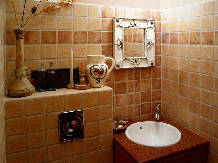 projekt łazienki w stylu prowansalskim